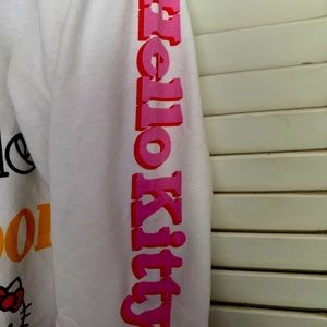 Hello Kitty Sweatshirt . Perfect condition . Hello kitty on left sleeve.